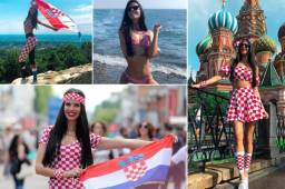 Ivana Knoll dice ser la fan número uno de Croacia. Cuando no mira a su equipo nacional, pasa tiempo bailando y compartiendo fotos en las redes sociales.