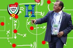 La selección de Honduras se enfrenta este jueves ante Emiratos Árabes Unidos en Barcelona, España.