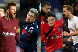 La lucha por ser el mejor goleador en las ligas mas importantes de Europa se intensifica cada vez más.