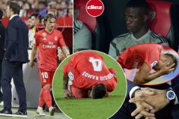 El Sevilla derrotó 3-0 al Real Madrid y aquí te dejamos los momentos que seguramente no viste por TV. Lamentos y confusión rodearon al conjunto merengue.