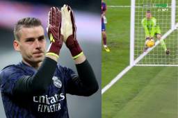 Andriy Lunin contesta a Laporta: el portero confirma lo que pasó en el gol fantasma del Clásico Real Madrid - Barcelona