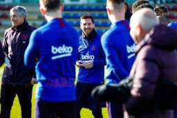 Lionel Messi no estará ante el Ibiza en la Copa del Rey por decisión de Quique Setién.