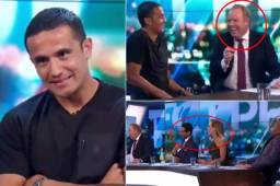 Tim Cahill fue el invitado en el programa The Project donde se burlaron de la situación social en Honduras.