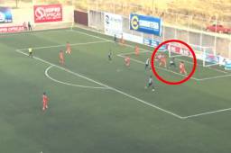 Increíble fallo de Carlos Mejía en el Motagua vs UPNFM en Choluteca.