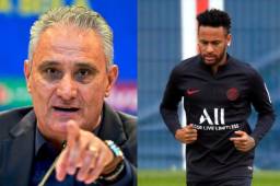 Tite dice que ya habló con Neymar sobre su futuro y esperan la decisión del PSG.