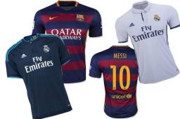 El Real Madrid vende más camisas que el Barcelona en el mundo en este 2016 luego de conseguir las dos Champions League. Foto especial