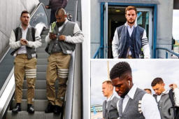 Los jugadores del Barcelona viajaron a Madrid para enfrentar al Atlético por LaLiga. Lo curioso de su llegada a la capital española fue su vestimenta. En redes sociales los criticaron mucho.