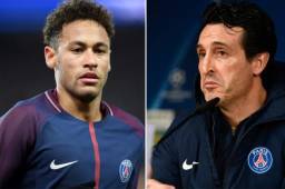 Neymar afirma su técnico que está enfermo y por tal razón no se ha entrenado.