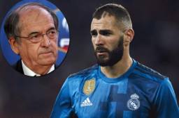 Karim Benzema le pide al presidente de la Federación de Francia que le deje en paz.