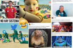 Millones de usuarios se dirigieron a Twitter tras la caída de las otras redes. Los memes no perdonan y muchos fueron relacionado a la famosa serie del 'Juego del Calamar'.