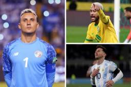 Keylor Navas se perfila para ser el portero titular contra Honduras en la octava jornada de las eliminatorias de Concacaf.