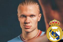 Haaland firmó con el Manchester City hasta el 2027, pero el Real Madrid activará su clásusula de salida en 2024.