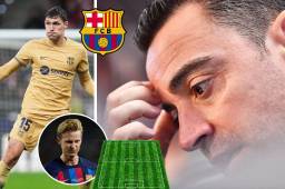 Barcelona se juega todas sus cartas en la Europa League ante el Manchester United. Xavi tiene varias bajas y este sería el 11 de Xavi para eliminar a los “Diablos Rojos”, según Sport.