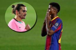 Griezmann salió en defensa de Ansu Fati tras la crónica de ABC luego del triunfo en Champions League.