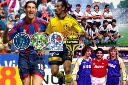 Con los emocionantes clásicos nacionales a la vuelta del esquina, te presentamos a los cuerpos técnicos de los cuatro grandes del fútbol nacional en su época de jugador. Dos compartieron cancha con el mítico Diego Armando Maradona.