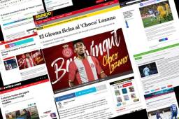 El delantero hondureño sorpresivamente dejó el Barcelona B de Segunda para jugar en Primera División de Españ y así reaccionó la prensa mundial.