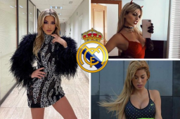 Oriana Marzoli, la venezolana que es colaboradora del programa Telecinco contó que un futbolista muy famoso del Real Madrid está intresado en ella y aseguró que no es feo.