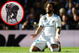 Marcelo ha demostrado que la está pasando bien en Brasil.