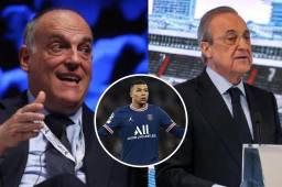 Tebas aludió entonces a operaciones como la renovación de Kylian Mbappé por el PSG.