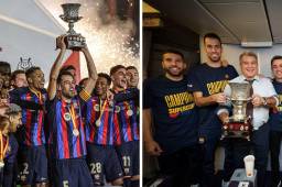 Es el primer título que gana Laporta desde su regreso, ahora el presidente quiere seguir en la misma línea y conseguir LaLiga, Copa del Rey y Europa League.