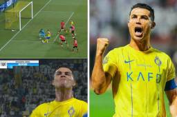 ¿Picadito? Así fue el nuevo gol de Cristiano Ronaldo en la Champions asiática para la remontada del Al Nassr (VIDEO)