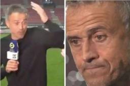 VIDEO: Luis Enrique lo hace pedazos y se va de la entrevista; “El que no entiende eres tú, siempre vas a lo negativo”