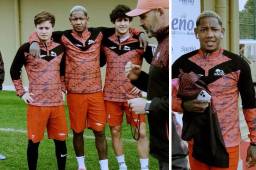 Romell Quioto y su primer día con el Tractor SC de la Liga de Irán; así lo recibieron sus compañeros