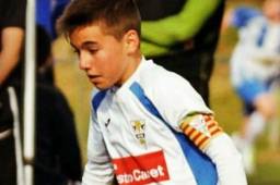 El pequeño era capitán de su equipo el Granollers.