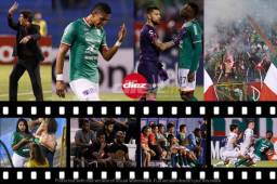 El desastroso partido de Marathón ante Santos dejó imágenes tristes al final con algunos aficionados en shock tras ver como su equipo se caía a pedazos. ¿Qué reclamó Costly?