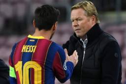 Koeman se rinde en conferencia de prensa ante Lionel Messi y dice que es el mejor del mundo.
