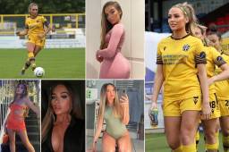Conocé a una de las futbolistas más bellas de Inglaterra que ha sido muy criticada por combinar el deporte con su atractivo físico.