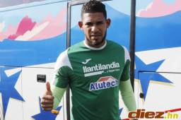 El portero panameño José Calderón, se integró a los trabajos del Marathón luego de la histórica clasificación al Mundial de Rusia por primera vez. Foto Delmer Martínez