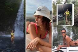 La hermosa modelo rusa, Irina Shayk, pasó el fin de año en suelo centroamericano y se fue enamorada. Visitó la península de Papagayo en Costa Rica.