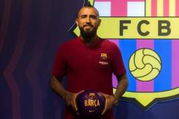 Vidal llegó al Barcelona y se convirtió en la cuarta alta del equipo para la temporada 2018-19.
