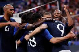 La selección de Francia cumplió con los pronósticos y sigue mejorando su nivel de cara a la Copa del Mundo.
