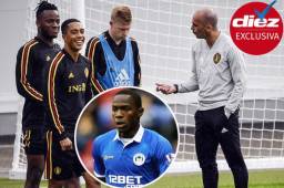 El entrenador Roberto Martínez está dando de qué hablar y está a un paso de llevar a Bélgica a la final del Mundial de Rusia. Fotos Agencias