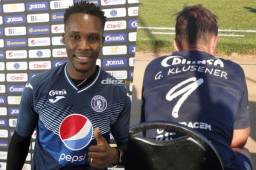 Gonzalo Klusener lleva ya dos partidos con la camiseta de Motagua y ha marcado un gol.