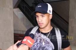 Michaell Chirinos contento de concentrarse a la convocatoria de la Selección de Honduras.
