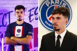 El centrocampista portugués Vitinha, el primer gran fichaje del PSG de Kylian Mbappé.