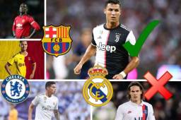 Este 1 de enero se abre el mercado de fichajes en el fútbol de Europa y los clubes se preparan para anunciar sus compras. Barcelona, Real Madrid y Juventus son protagonistas.