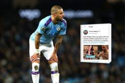 The Sun publicó algunas fotos y testimonio de una de las chicas que estuvo en la fiesta de Kyle Walker.