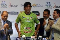 Seis goles en 15 partidos lleva con el Santa Tecla el uruguayo Sebastián Abreu.