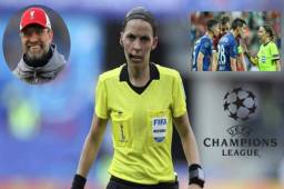 Stéphanie Frappart será la primera arbitra en un juego de UEFA Champions League. El técnico del Liverpool, Jurgen Kloop, ha brindado halagos a su buen trabajo.