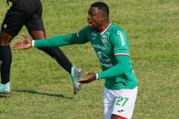 El delantero del Marathón, Yustin Arboleda, se disculpó con el periodista de DIEZ a quien le dio un golpe en el pecho tras el partido ante Vida en La Ceiba.