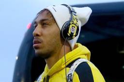 El delantero gabonés Pierre Aubameyang es uno de los goleadores de la bundesliga y es pretendido por el Real Madrid. Foto cortesía