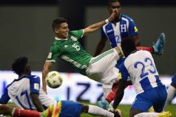 La Selección de Honduras no pierde en el estadio Azteca desde el 2009. En las últimas dos visitas que ha realizado, suma cuatro puntos. Foto Archivo DIEZ