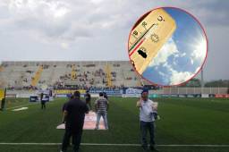 Fuerte la temperatura en el Emilio Williams previo al duelo entre UPN-Olimpia.