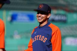 El hondureño Mauricio Dubón sigue dejando buenas actuaciones con su nuevo equipo, los Astros.
