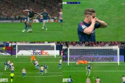 El VAR no intervino: el polémico penal que le sancionaron al Atlético en las semifinales de Champions ante el Arsenal