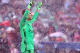 Keylor Navas aportó con grandes tapadas en el Calderón que en caso de entrar hubiesen puesto en serios problemas al Real Madrid.
